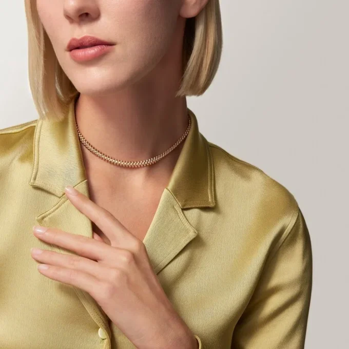 Clash De Cartier Necklace, Flexible, Small Model, Paved Clash De Cartier Necklace, Flexible, Small Model, Paved