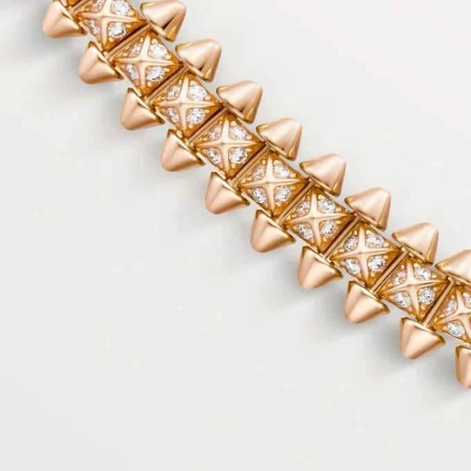 Clash De Cartier Necklace, Flexible, Small Model, Paved Clash De Cartier Necklace, Flexible, Small Model, Paved