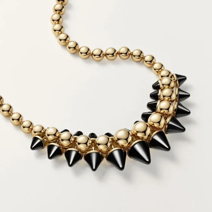 Clash De Cartier Necklace, Flexible, Extra-Large Model, Onyx Clash De Cartier Necklace, Flexible, Extra-Large Model, Onyx