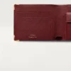 Coin/Banknote/Burgundy Calfskin, Golden Finish – Cartier