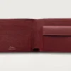 Coin/Banknote/Burgundy Calfskin, Golden Finish – Cartier