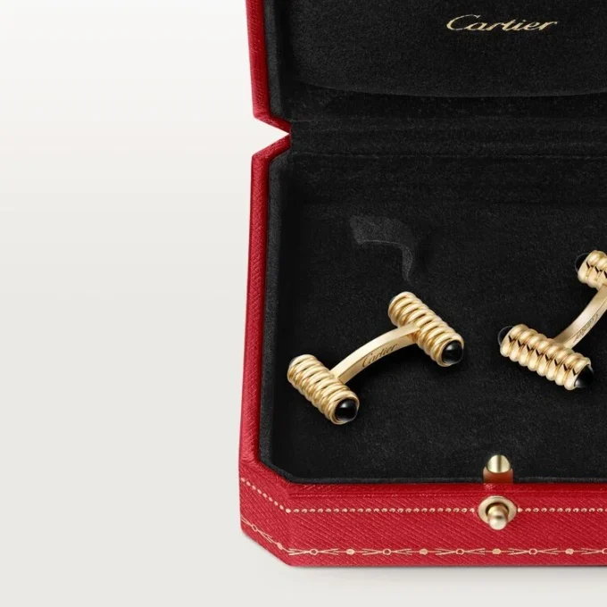 Cufflinks with Spring Motif