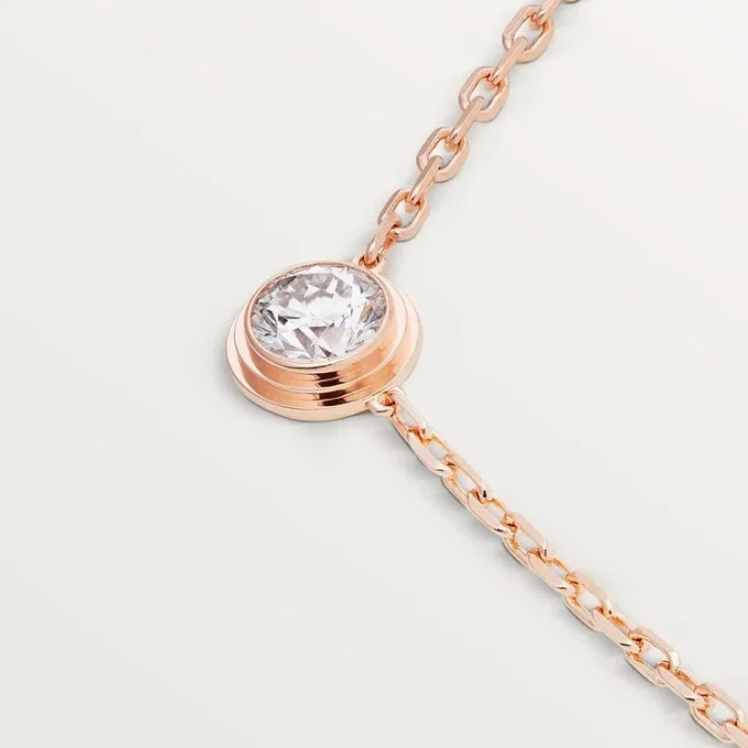 Diamants Legers Necklace, Lm – Pink Gold, Diamond – Cartier Diamants Legers Necklace, Lm – Pink Gold, Diamond – Cartier