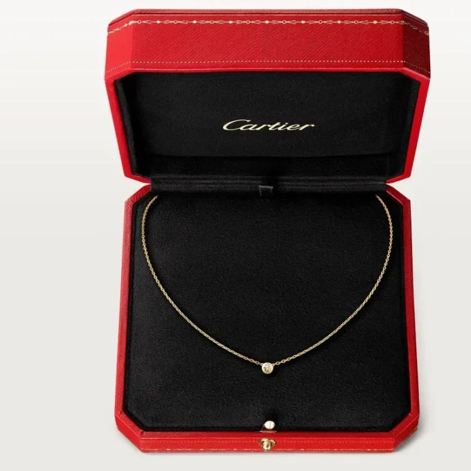Diamants Legers Necklace, Lm – Yellow Gold, Diamond – Cartier Diamants Legers Necklace, Lm – Yellow Gold, Diamond – Cartier