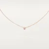 Diamants Legers Necklace, Sm – Pink Gold, Diamond – Cartier Diamants Legers Necklace, Sm – Pink Gold, Diamond – Cartier