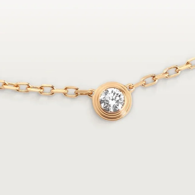 Diamants Legers Necklace, Sm – Yellow Gold, Diamond – Cartier Diamants Legers Necklace, Sm – Yellow Gold, Diamond – Cartier