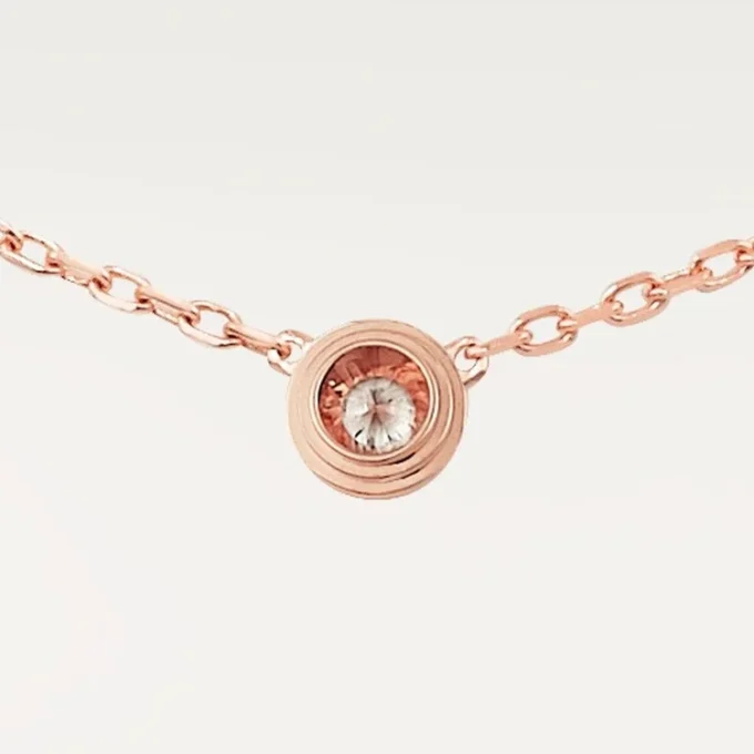 Diamants Legers Necklace Xs – Rose Gold, Diamond – Cartier Diamants Legers Necklace Xs – Rose Gold, Diamond – Cartier