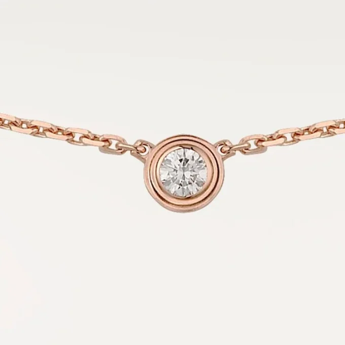 Diamants Legers Necklace Xs – Rose Gold, Diamond – Cartier Diamants Legers Necklace Xs – Rose Gold, Diamond – Cartier