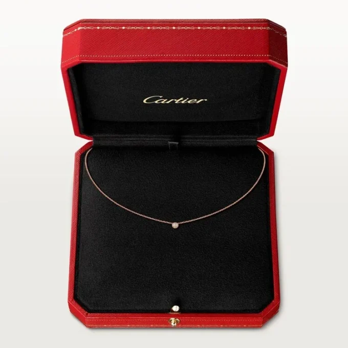 Diamants Legers Necklace Xs – Rose Gold, Diamond – Cartier Diamants Legers Necklace Xs – Rose Gold, Diamond – Cartier