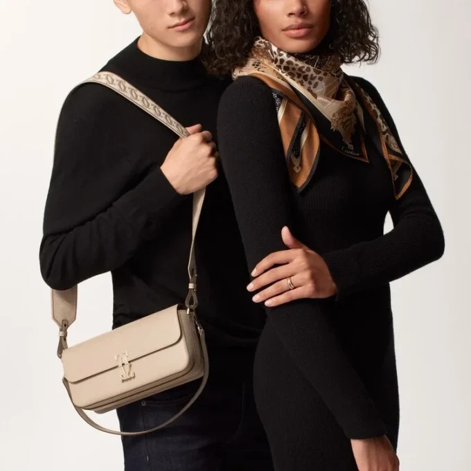East-West Bag, C De Cartier