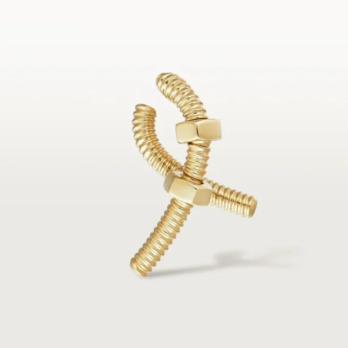 Ecrou De Cartier Left Earring – Yellow Gold – Cartier Ecrou De Cartier Left Earring – Yellow Gold – Cartier