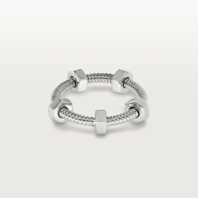 Ecrou De Cartier Ring – White Gold – Cartier