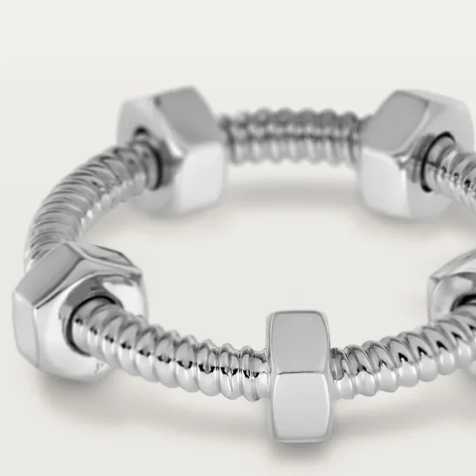 Ecrou De Cartier Ring – White Gold – Cartier