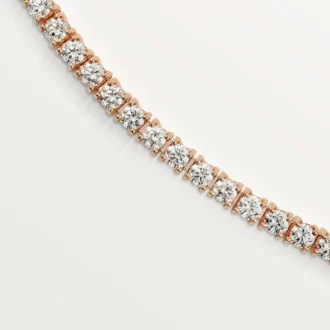 Essential Lines Necklace – Rose Gold, Diamonds – Cartier
