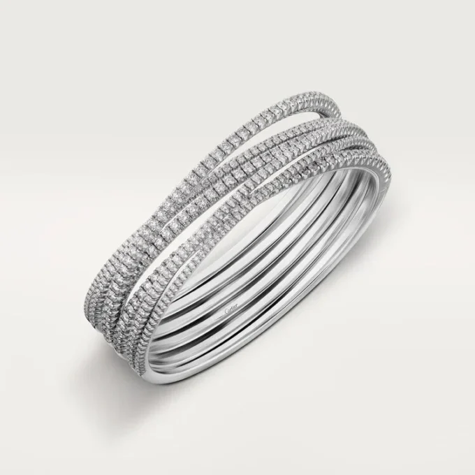 Etincelle De Cartier Bracelet, Half-Paved Etincelle De Cartier Bracelet, Half-Paved