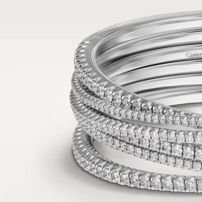 Etincelle De Cartier Bracelet, Half-Paved Etincelle De Cartier Bracelet, Half-Paved