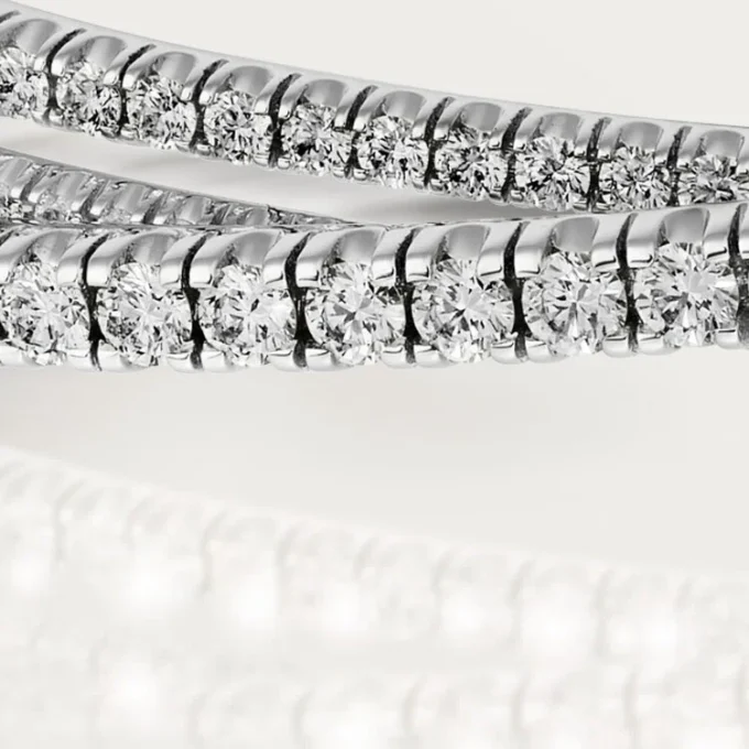 Etincelle De Cartier Bracelet, Half-Paved Etincelle De Cartier Bracelet, Half-Paved