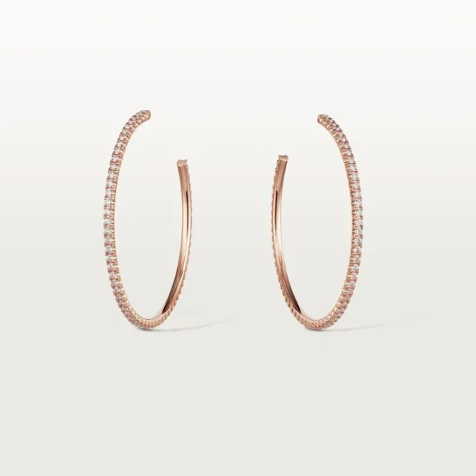 Etincelle De Cartier Earrings – Rose Gold, Diamonds – Cartier Etincelle De Cartier Earrings – Rose Gold, Diamonds – Cartier