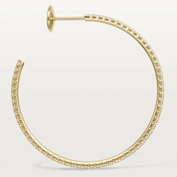 Etincelle De Cartier Earrings – Yellow Gold, Diamonds – Cartier Etincelle De Cartier Earrings – Yellow Gold, Diamonds – Cartier
