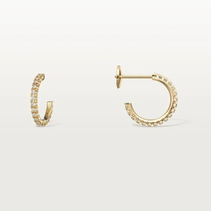 Etincelle De Cartier Earrings – Yellow Gold, Diamonds – Cartier Etincelle De Cartier Earrings – Yellow Gold, Diamonds – Cartier