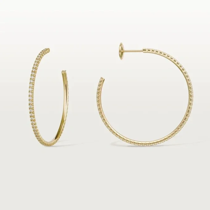 Etincelle De Cartier Earrings – Yellow Gold, Diamonds – Cartier Etincelle De Cartier Earrings – Yellow Gold, Diamonds – Cartier