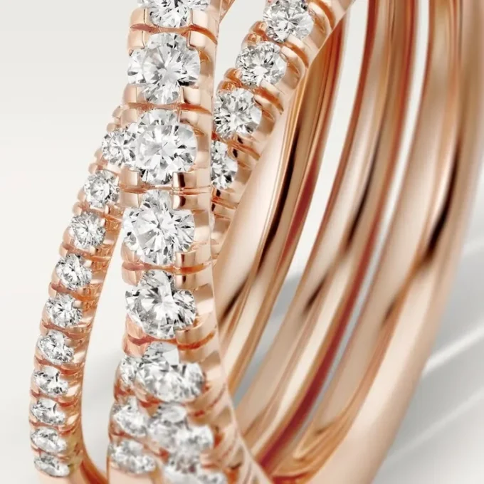 Etincelle De Cartier Ring – Pink Gold, Diamonds – Cartier