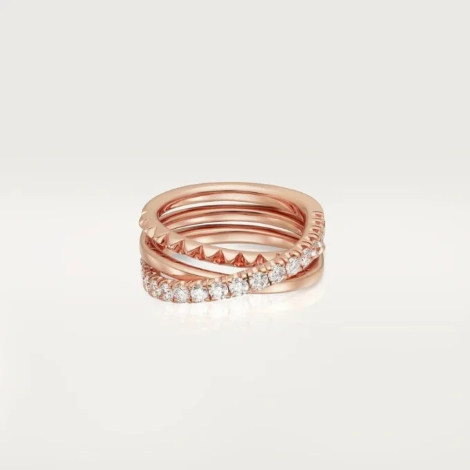 Etincelle De Cartier Ring – Rose Gold, Diamonds – Cartier Etincelle De Cartier Ring – Rose Gold, Diamonds – Cartier