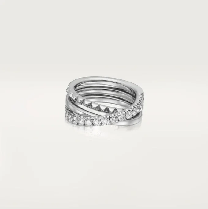 Etincelle De Cartier Ring – White Gold, Diamonds – Cartier