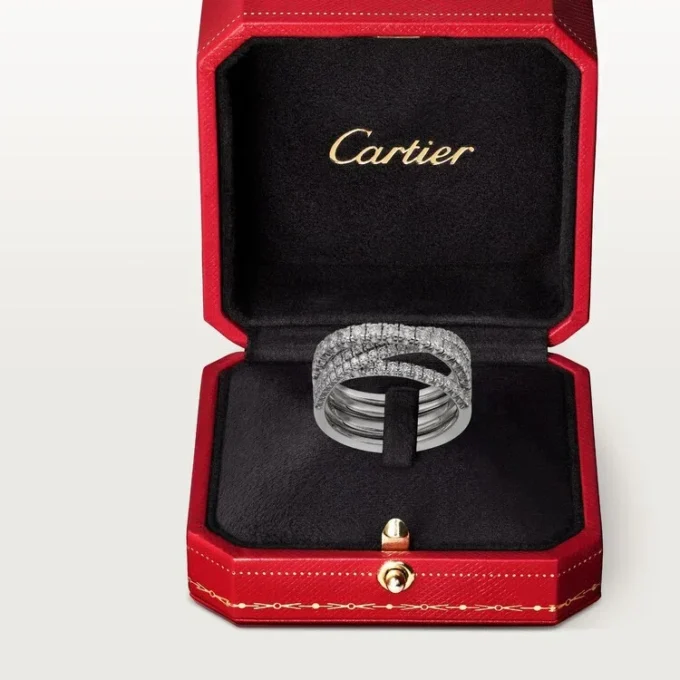 Etincelle De Cartier Ring – White Gold, Diamonds – Cartier