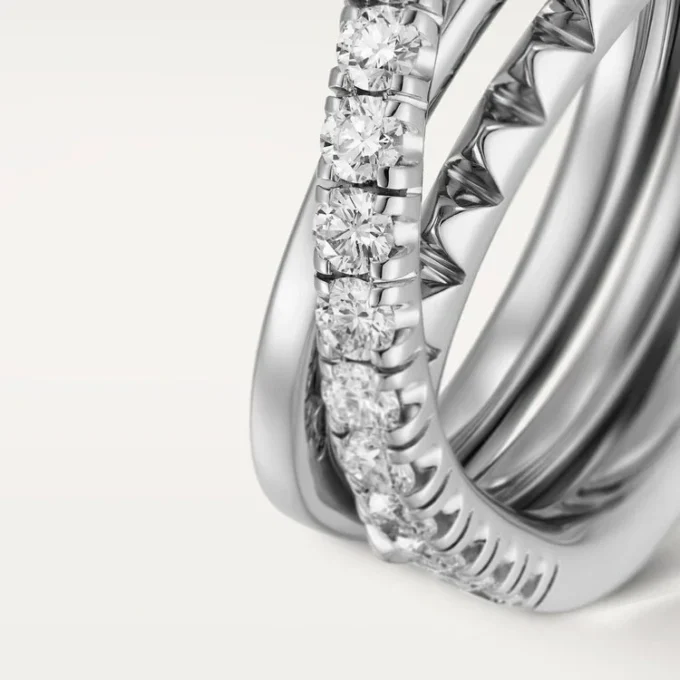 Etincelle De Cartier Ring – White Gold, Diamonds – Cartier