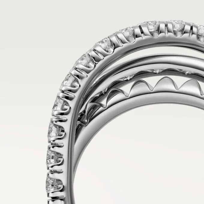 Etincelle De Cartier Ring – White Gold, Diamonds – Cartier