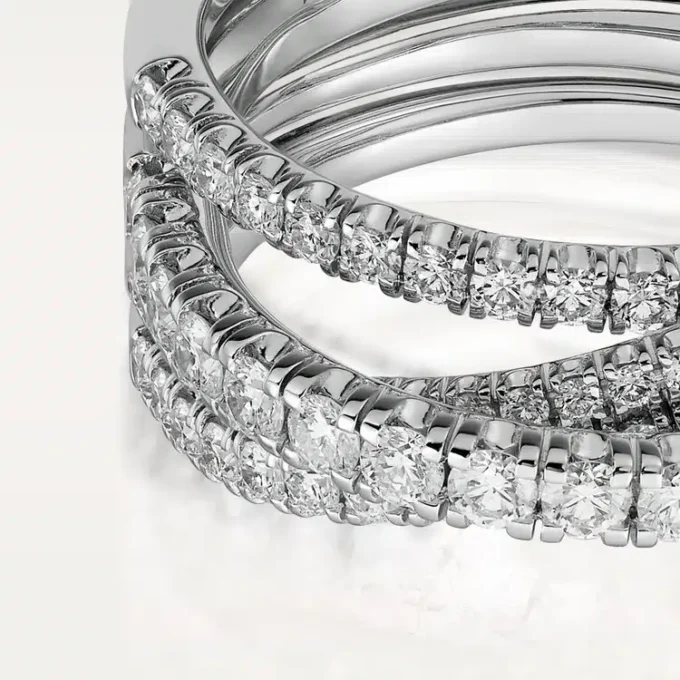 Etincelle De Cartier Ring – White Gold, Diamonds – Cartier
