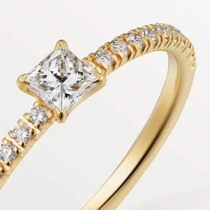 Etincelle De Cartier Ring – Yellow Gold, Diamonds – Cartier