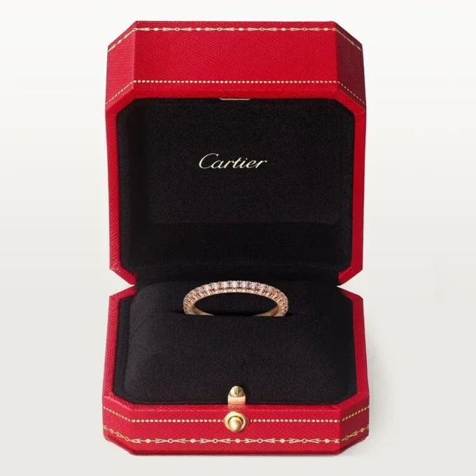 Etincelle De Cartier Wedding Band – Pink Gold, Diamonds – Cartier Etincelle De Cartier Wedding Band – Pink Gold, Diamonds – Cartier