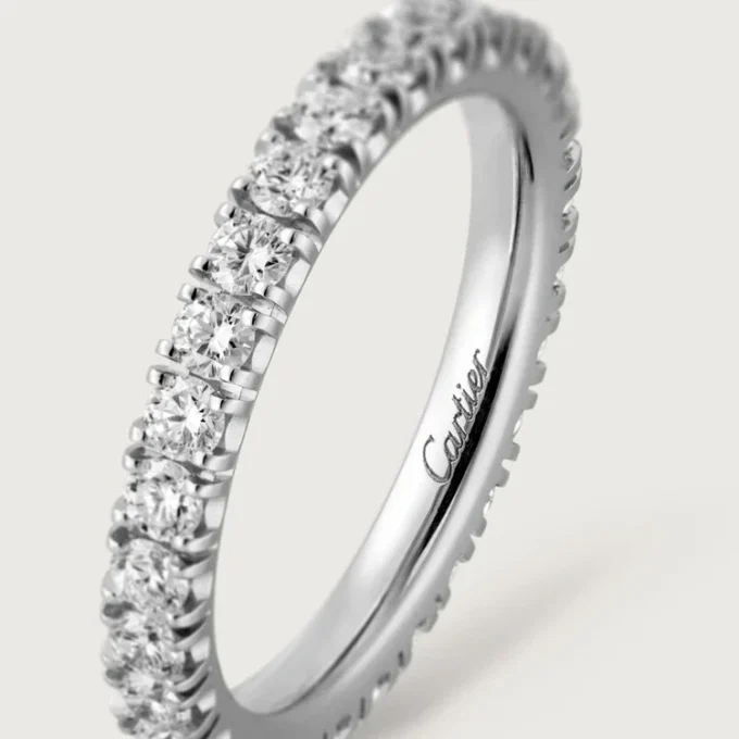 Etincelle De Cartier Wedding Band – Platinum, Diamonds – Cartier