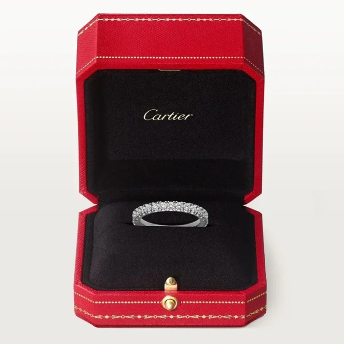 Etincelle De Cartier Wedding Band – Platinum, Diamonds – Cartier