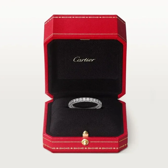Etincelle De Cartier Wedding Band – Platinum, Diamonds – Cartier