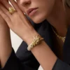 Faune Et Flore De Cartier Bracelet, Yellow, Orange and Brown Diamonds, Paved
