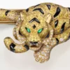 Faune Et Flore De Cartier Bracelet, Yellow, Orange and Brown Diamonds, Paved