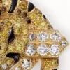 Faune Et Flore De Cartier Brooch, Yellow, Orange and Brown Diamonds, Paved