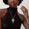Faune Et Flore De Cartier Earrings, Emerald Drops, Paved Faune Et Flore De Cartier Earrings, Emerald Drops, Paved