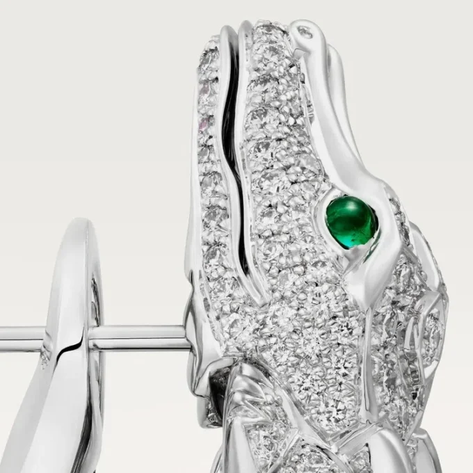 Faune Et Flore De Cartier Earrings, Paved Faune Et Flore De Cartier Earrings, Paved
