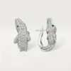 Faune Et Flore De Cartier Earrings, Paved Faune Et Flore De Cartier Earrings, Paved