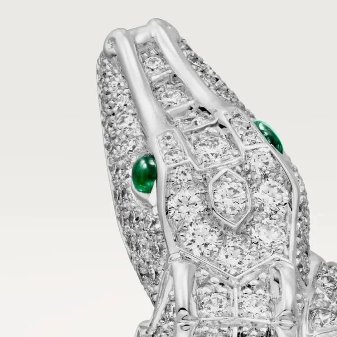 Faune Et Flore De Cartier Earrings, Paved Faune Et Flore De Cartier Earrings, Paved