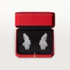 Faune Et Flore De Cartier Earrings, Paved Faune Et Flore De Cartier Earrings, Paved