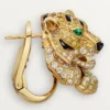 Faune Et Flore De Cartier Earrings, Yellow, Orange and Brown Diamonds, Paved Faune Et Flore De Cartier Earrings, Yellow, Orange and Brown Diamonds, Paved
