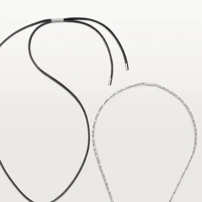 Faune Et Flore De Cartier Necklace, Emerald Beads, Paved