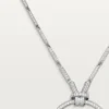 Faune Et Flore De Cartier Necklace, Emerald Drops, Paved