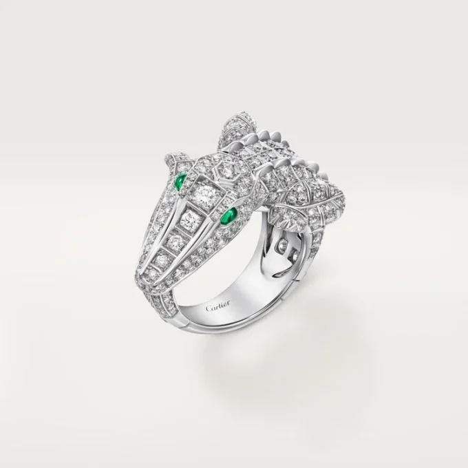 Faune Et Flore De Cartier Ring, Paved Faune Et Flore De Cartier Ring, Paved