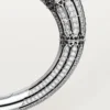 Geometrie & Contrastes Bracelet, Turquoise, Paved